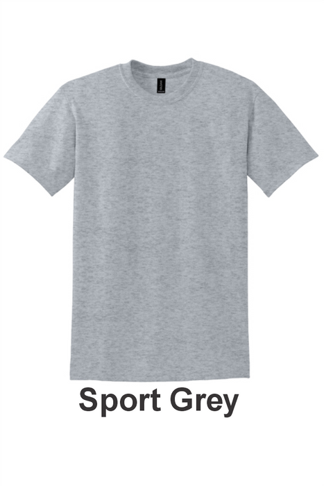 Gildan DryBlend 50/50 Short Sleeve Tee - w/ No Print (8000) - 27 Colors Available