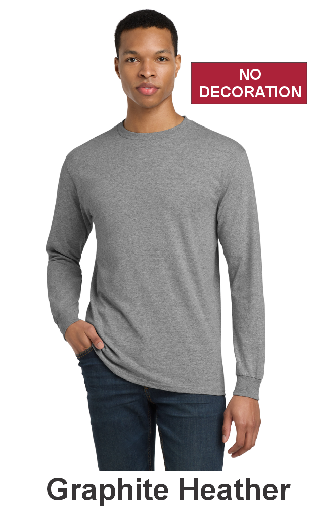 Cotton/Poly Long Sleeve