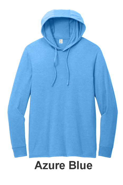 Allmade® Unisex Tri-Blend Hoodie Tee - w/ 1 Location Print (AL6003) - 6 Colors Available