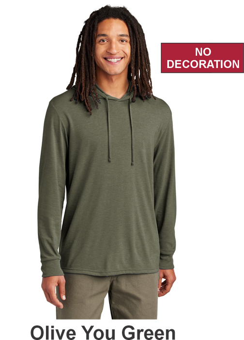 Allmade® Unisex Tri-Blend Hoodie Tee - w/ No Print (AL6003) - 6 Colors Available