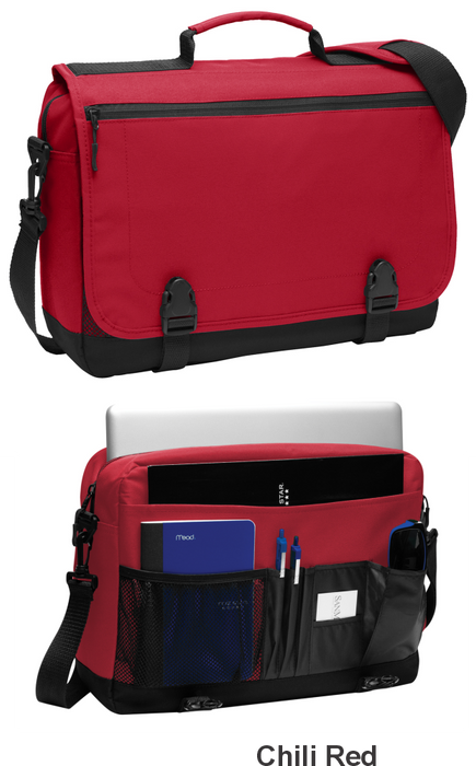 Port Authority® Messenger Briefcase w/ Embroidery (BG304) - 4 Colors Available