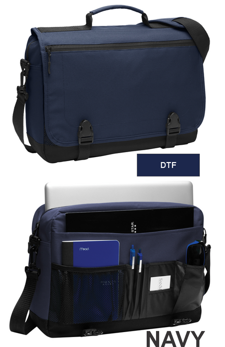 Port Authority® Messenger Briefcase w/ DTF (BG304) - 4 Colors Available