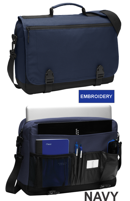 Port Authority® Messenger Briefcase w/ Embroidery (BG304) - 4 Colors Available