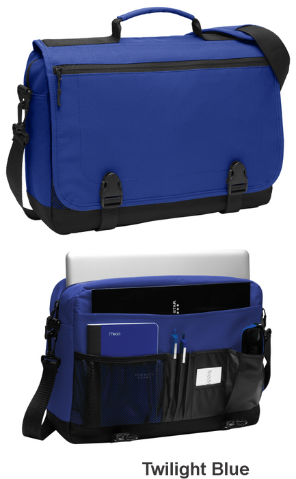 Port Authority® Messenger Briefcase w/ Embroidery (BG304) - 4 Colors Available
