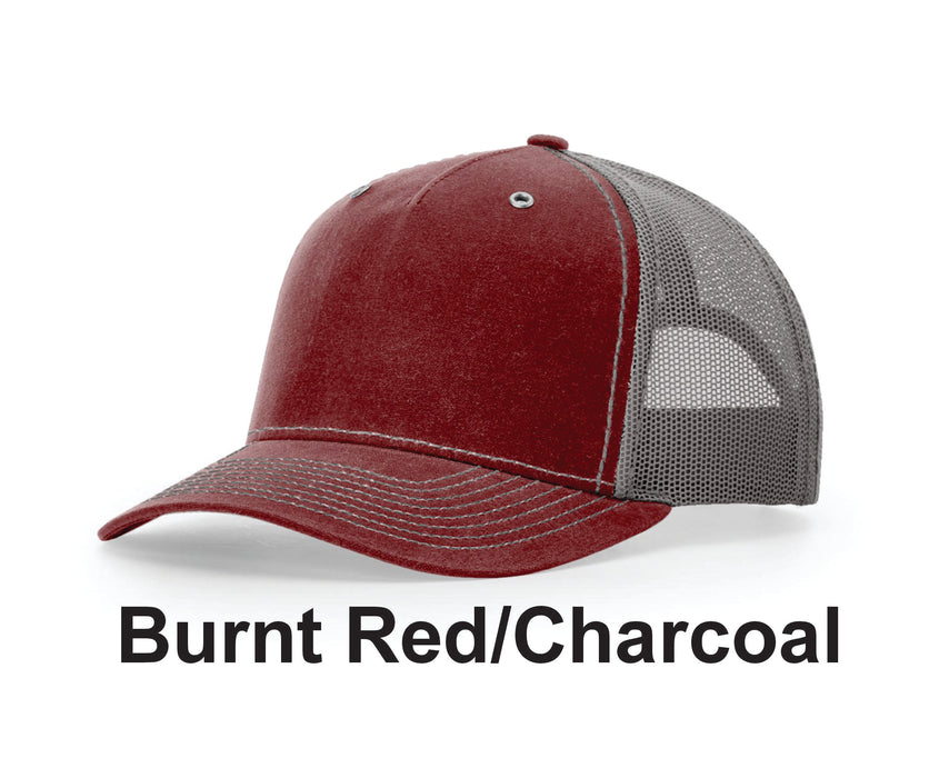 Richardson Hawthorne 5-Panel Water Repellent Snapback Hat - w/ No Print (112WH) - 6 Colors Available