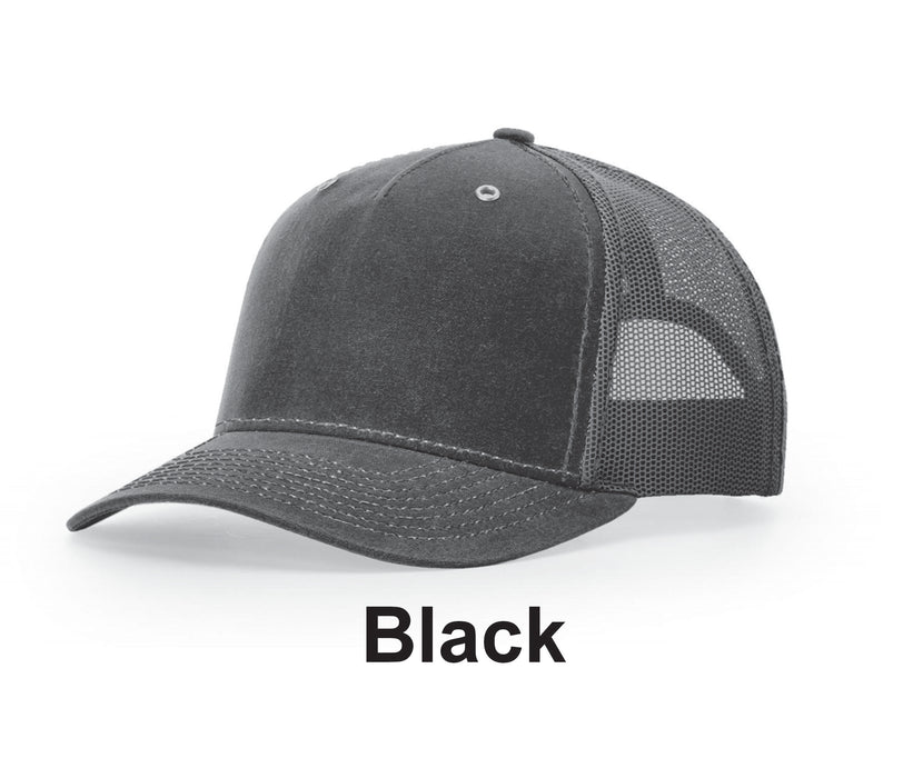 Richardson Hawthorne 5-Panel Water Repellent Snapback Hat - w/ DTF (112WH) - 6 Colors Available