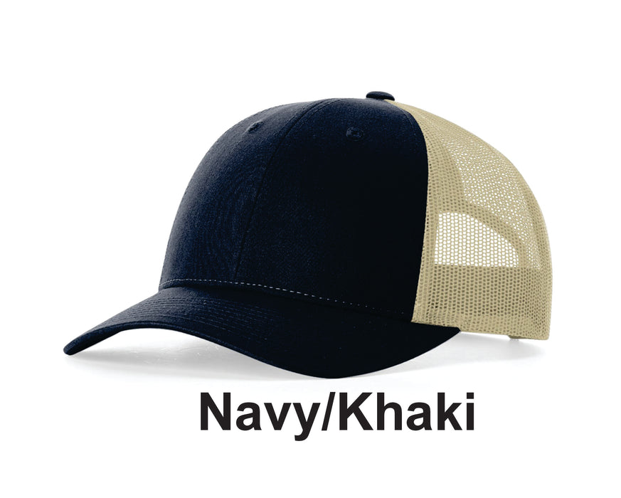 Richardson Low Pro Trucker-w/ Embroidery(115) -36 Colors Available