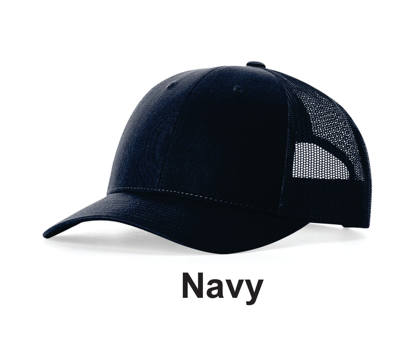 Richardson Low Pro Trucker-w/ Embroidery(115) -36 Colors Available