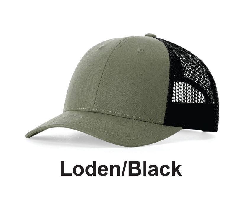 Richardson Low Pro Trucker-w/ Embroidery(115) -36 Colors Available
