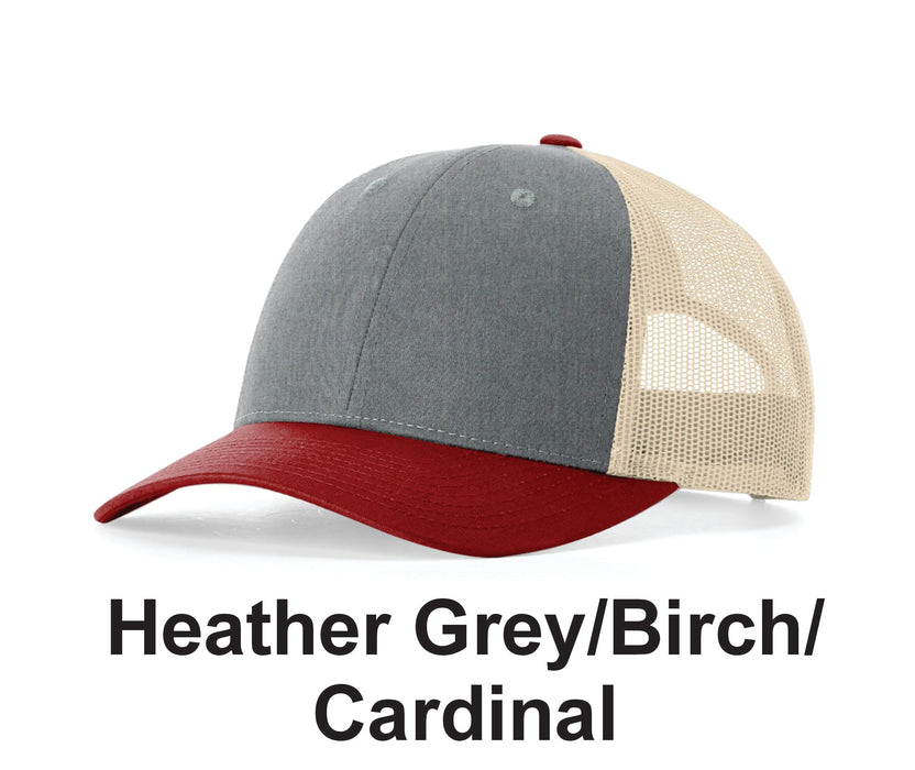 Richardson Low Pro Trucker-w/ Embroidery(115) -36 Colors Available