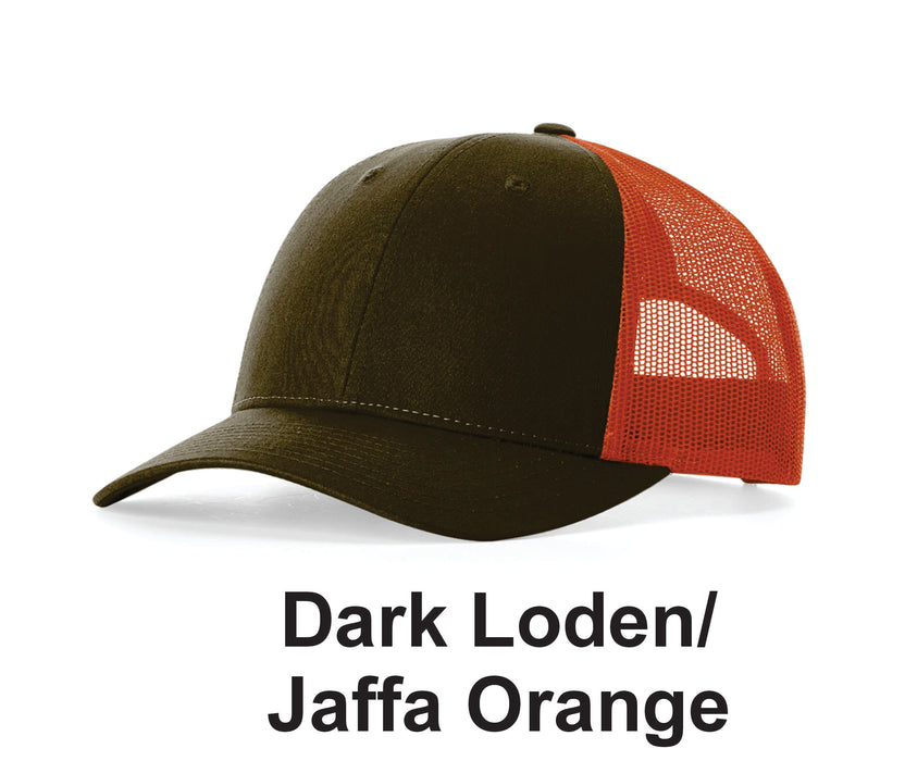 Richardson Low Pro Trucker-w/ Embroidery(115) -36 Colors Available