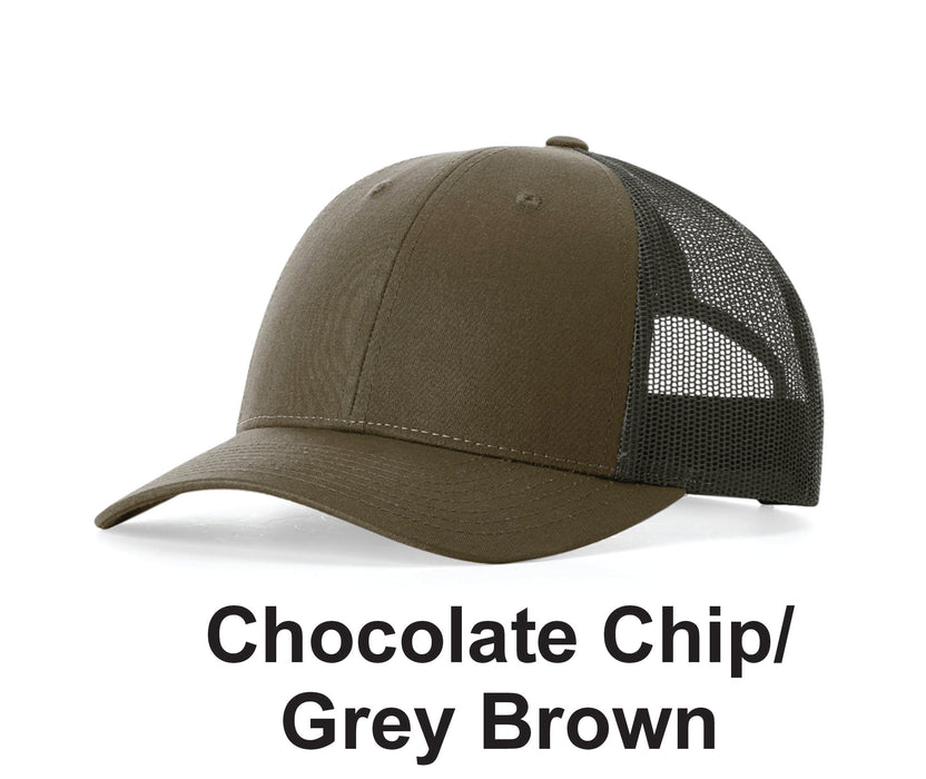 Richardson Low Pro Trucker-w/ Embroidery(115) -36 Colors Available