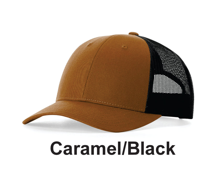 Richardson Low Pro Trucker-w/ Embroidery(115) -36 Colors Available