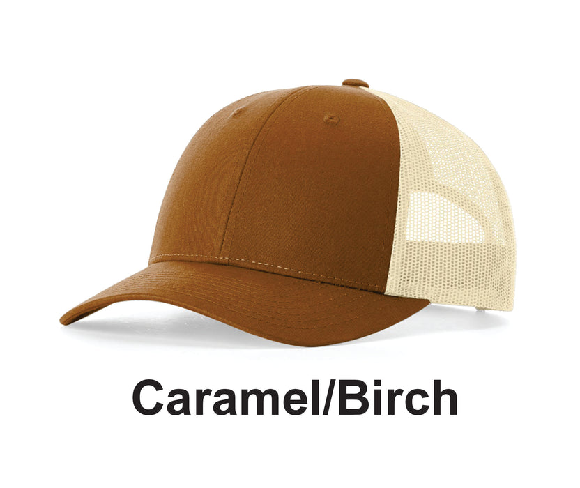 Richardson Low Pro Trucker-w/ Embroidery(115) -36 Colors Available