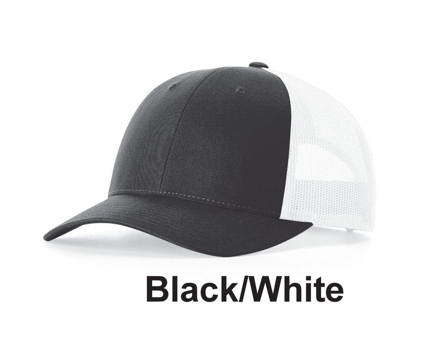 Richardson Low Pro Trucker-w/ Embroidery(115) -36 Colors Available