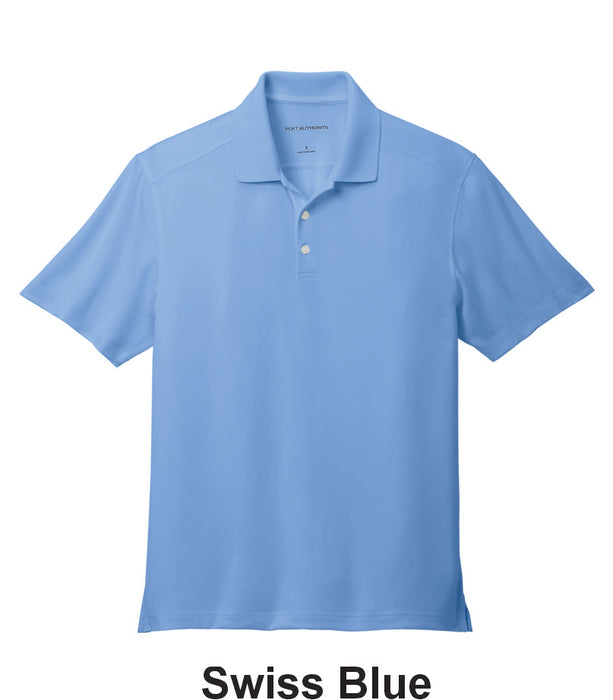 Port Authority® City Stretch Flat Knit Polo w/ Embroidery (K683) - 8 Colors Available