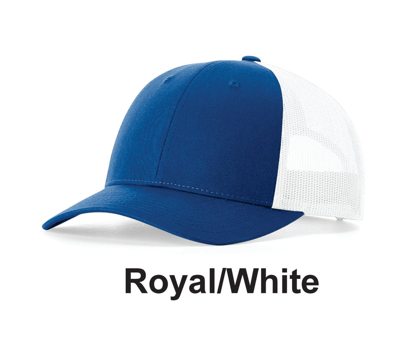 Richardson Low Pro Trucker-w/ Embroidery(115) -36 Colors Available