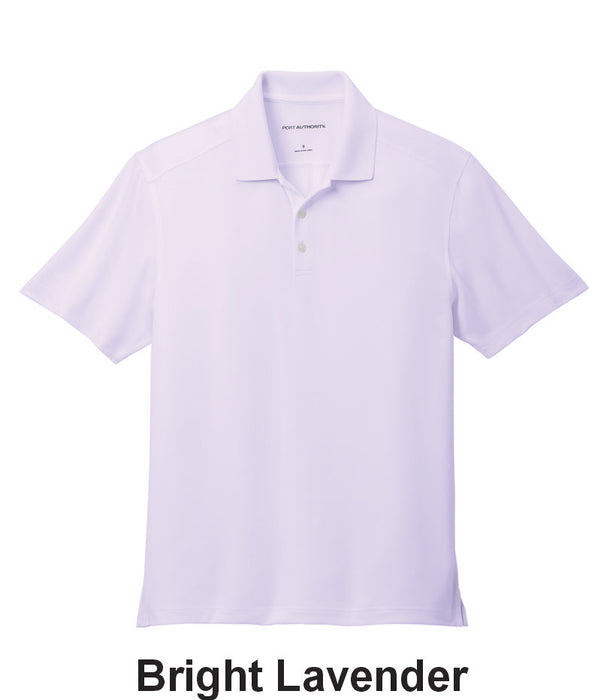 Port Authority® City Stretch Flat Knit Polo w/ Embroidery (K683) - 8 Colors Available