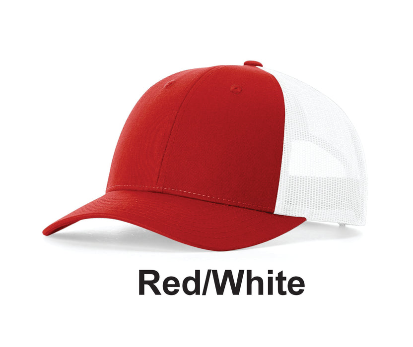 Richardson Low Pro Trucker-w/ Embroidery(115) -36 Colors Available