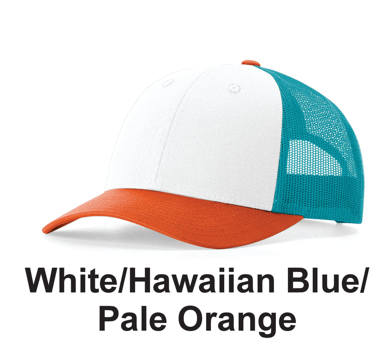 Richardson Low Pro Trucker-w/ Embroidery(115) -36 Colors Available