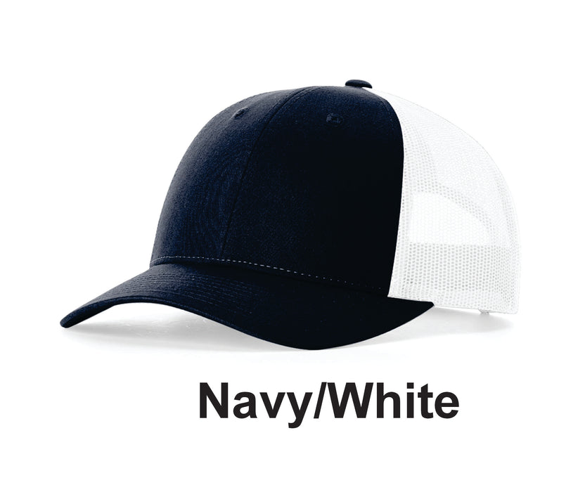Richardson Low Pro Trucker-w/ Embroidery(115) -36 Colors Available
