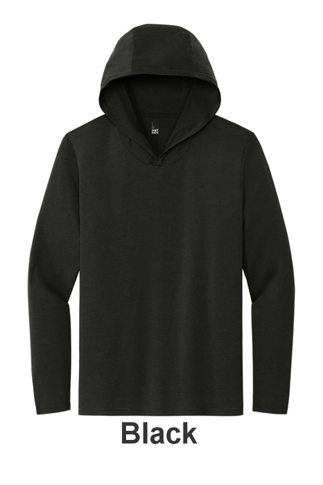 District® Perfect Tri® Long Sleeve Hoodie - w/ 1 Location Print (DM139) - 10 Colors Available