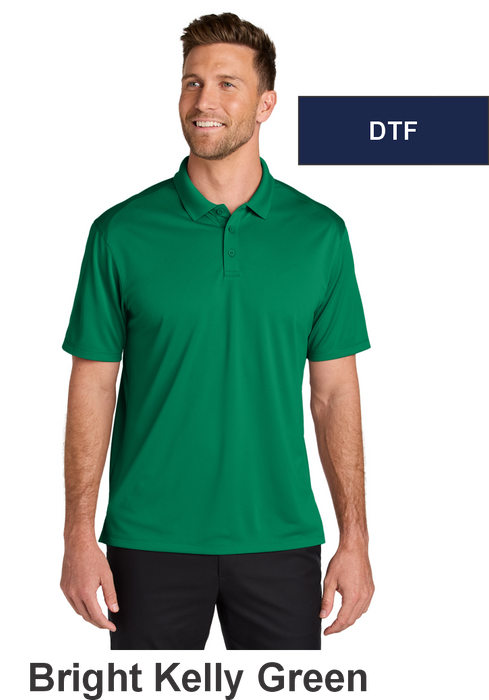 Port Authority® Wearever Performance Pique Polo - w/ DTF Print (K240) - 13 Colors Available