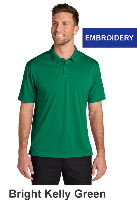 Port Authority® Wearever Performance Pique Polo - w/ Embroidery Print (K240) - 13 Colors Available