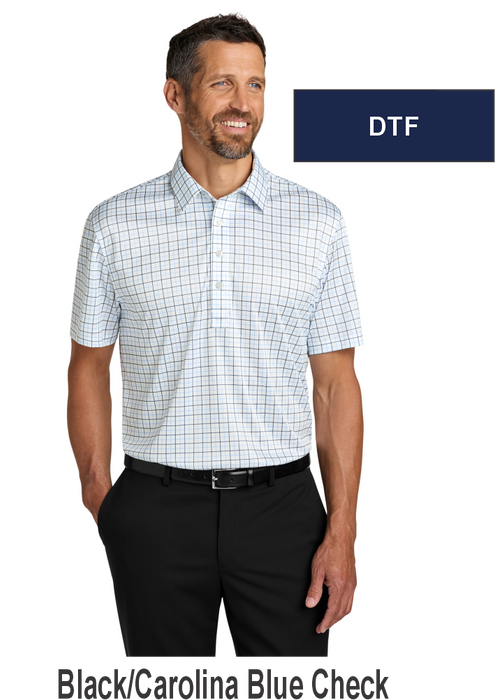 Port Authority® Shirt Collar Polo- w/ DTF Print (K700) -6 Colors Available