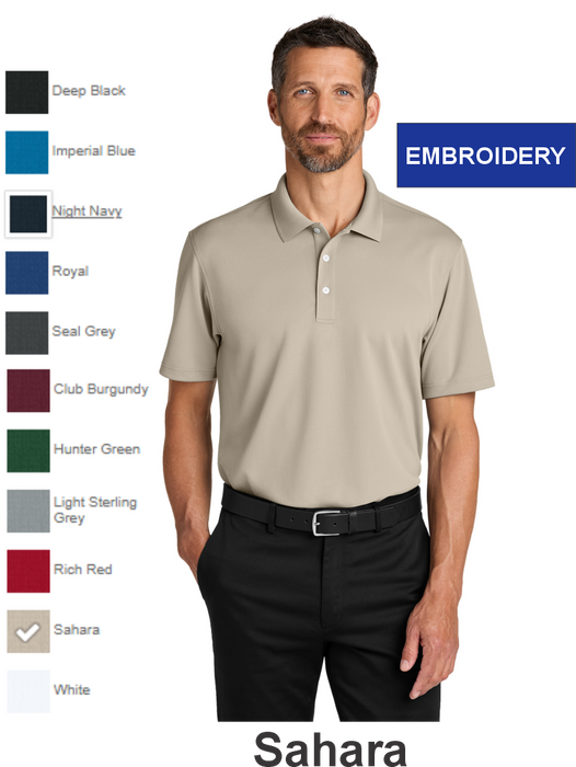Port Authority® Dry Zone® Stain-Release Grid Polo w/ Embroidery (K845) - 11 Colors Available