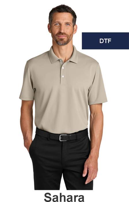Port Authority® Dry Zone® Stain-Release Grid Polo w/ DTF (K845) - 11 Colors Available