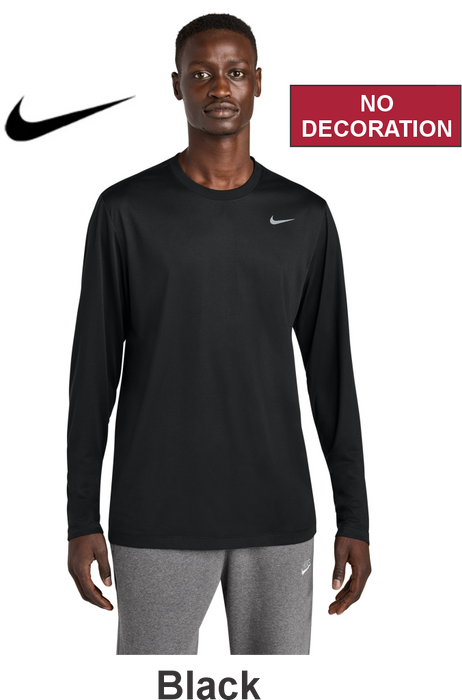 Nike Team Legend Long Sleeve Tee - w/ No Print (NKHQ4550) - 4 Colors Available