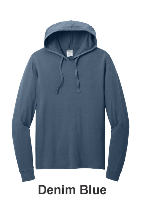 Port & Co™ Beach Wash® Garment-Dyed Pullover Hooded Tee- w/ No Print (PC099H) -7 Colors Available