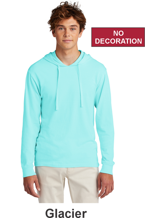 Port & Co™ Beach Wash® Garment-Dyed Pullover Hooded Tee- w/ No Print (PC099H) -7 Colors Available