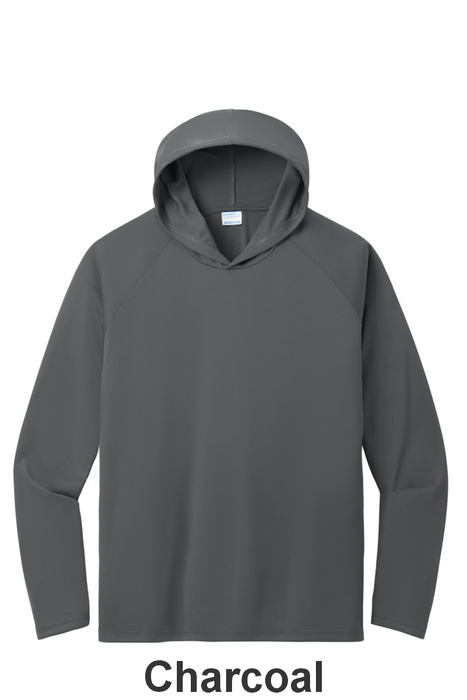 Port & Co™ Performance Pullover Hooded Tee - w/ 2 Location Print (PC380H) - 10 Colors Available