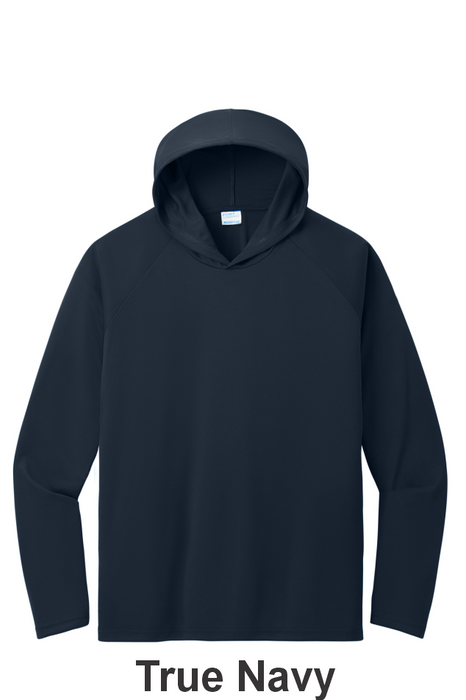 Port & Co™ Performance Pullover Hooded Tee - w/ No Print (PC380H) - 10 Colors Available