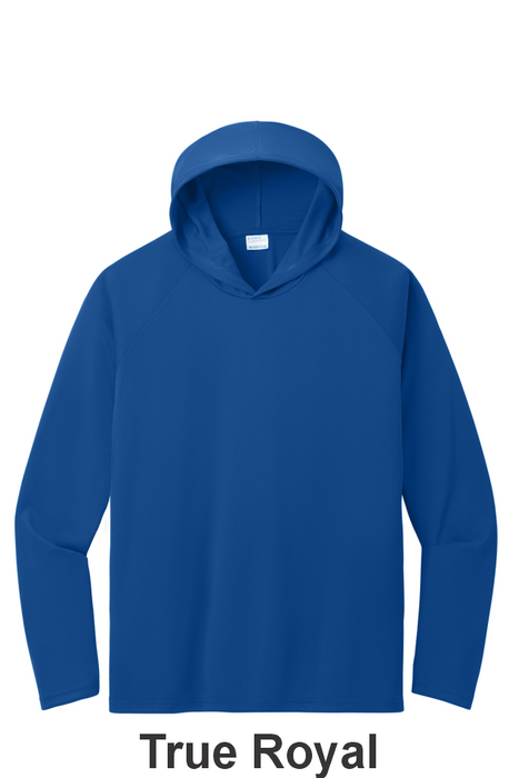Port & Co™ Performance Pullover Hooded Tee - w/ No Print (PC380H) - 10 Colors Available