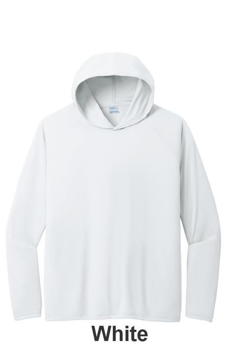 Port & Co™ Performance Pullover Hooded Tee - w/ No Print (PC380H) - 10 Colors Available