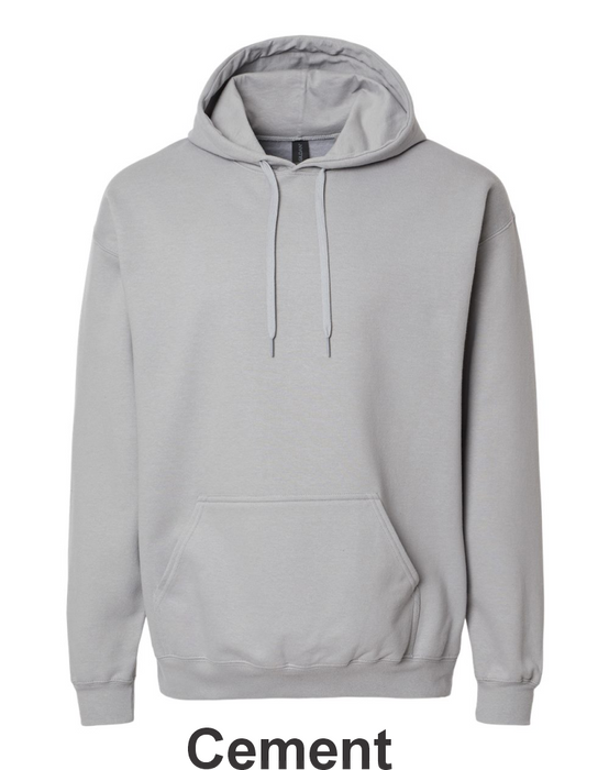 Gildan® Softstyle® Midweight Pullover Hooded Sweatshirt- w/ No Print (SF500) - 37 Colors Available
