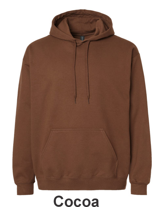 Gildan® Softstyle® Midweight Pullover Hooded Sweatshirt- w/ No Print (SF500) - 37 Colors Available