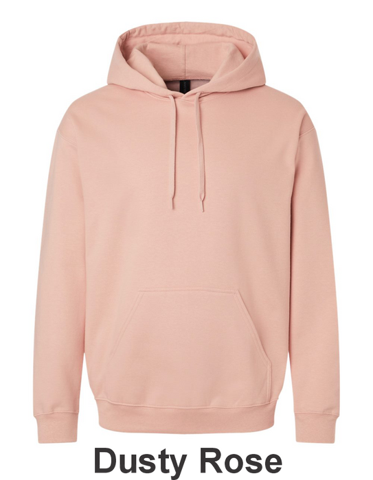 Gildan® Softstyle® Midweight Pullover Hooded Sweatshirt- w/ No Print (SF500) - 37 Colors Available
