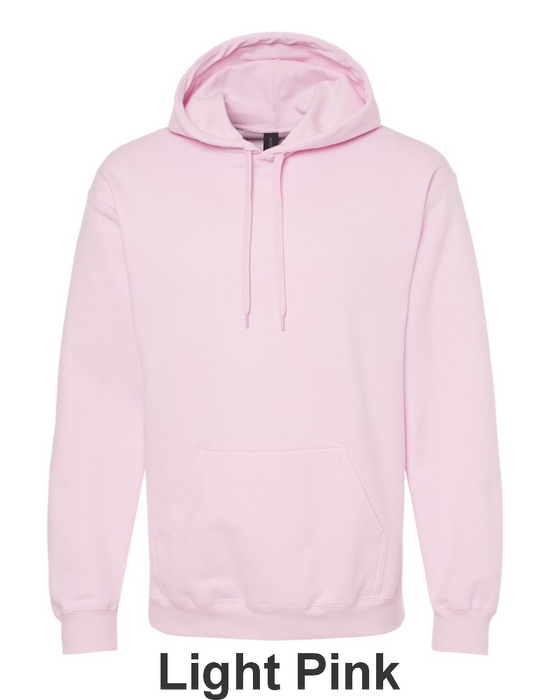 Gildan® Softstyle® Midweight Pullover Hooded Sweatshirt- w/ No Print (SF500) - 37 Colors Available