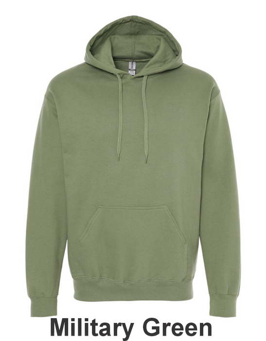 Gildan® Softstyle® Midweight Pullover Hooded Sweatshirt- w/ No Print (SF500) - 37 Colors Available