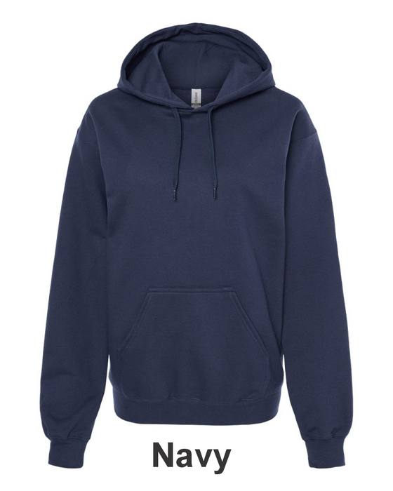 Gildan® Softstyle® Midweight Pullover Hooded Sweatshirt- w/ No Print (SF500) - 37 Colors Available