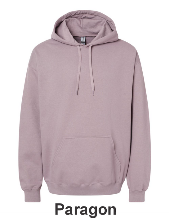 Gildan® Softstyle® Midweight Pullover Hooded Sweatshirt- w/ No Print (SF500) - 37 Colors Available