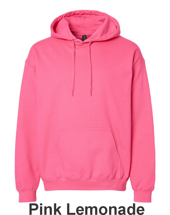 Gildan® Softstyle® Midweight Pullover Hooded Sweatshirt- w/ No Print (SF500) - 37 Colors Available