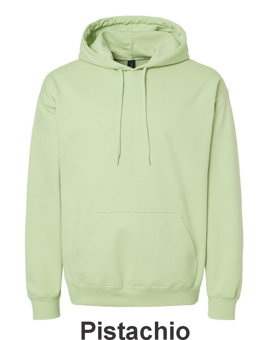 Gildan® Softstyle® Midweight Pullover Hooded Sweatshirt- w/ No Print (SF500) - 37 Colors Available