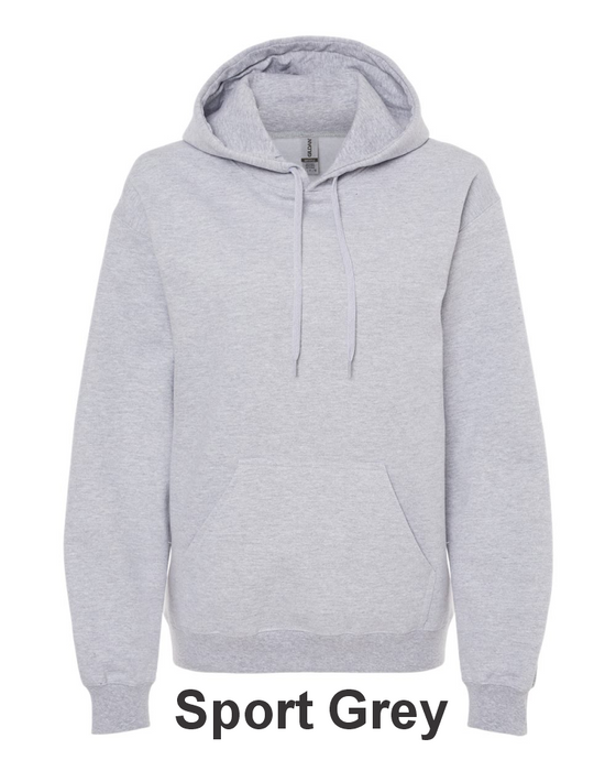 Gildan® Softstyle® Midweight Pullover Hooded Sweatshirt- w/ No Print (SF500) - 37 Colors Available