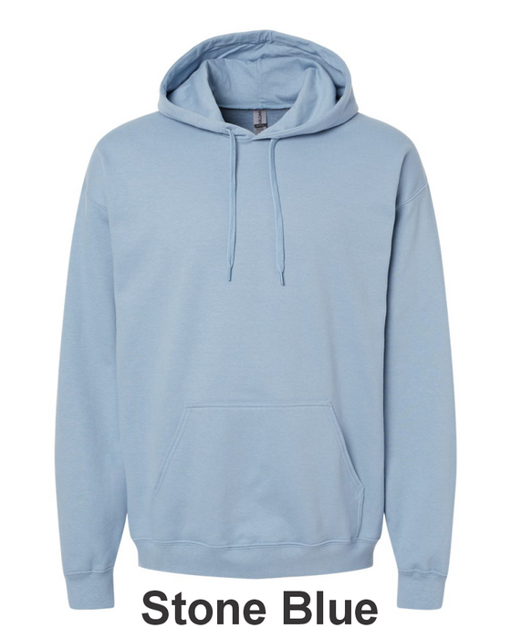 Gildan® Softstyle® Midweight Pullover Hooded Sweatshirt- w/ No Print (SF500) - 37 Colors Available