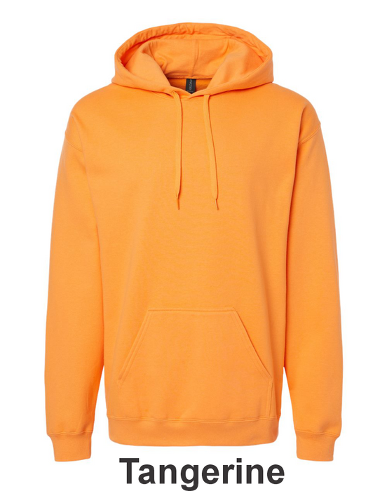 Gildan® Softstyle® Midweight Pullover Hooded Sweatshirt- w/ No Print (SF500) - 37 Colors Available